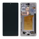 Samsung Galaxy S25 Ultra S938B Display And Digitizer With Frame Titanium Silver Pre-Assembled