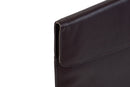 BLUCACTUS OF1002BR Leather Laptop Folder 14 inch Dark Brown
