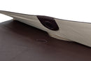 BLUCACTUS OF1002BR Leather Laptop Folder 14 inch Dark Brown