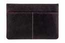 BLUCACTUS OF1001BR Leather Laptop Folder 14 inch Matte Brown