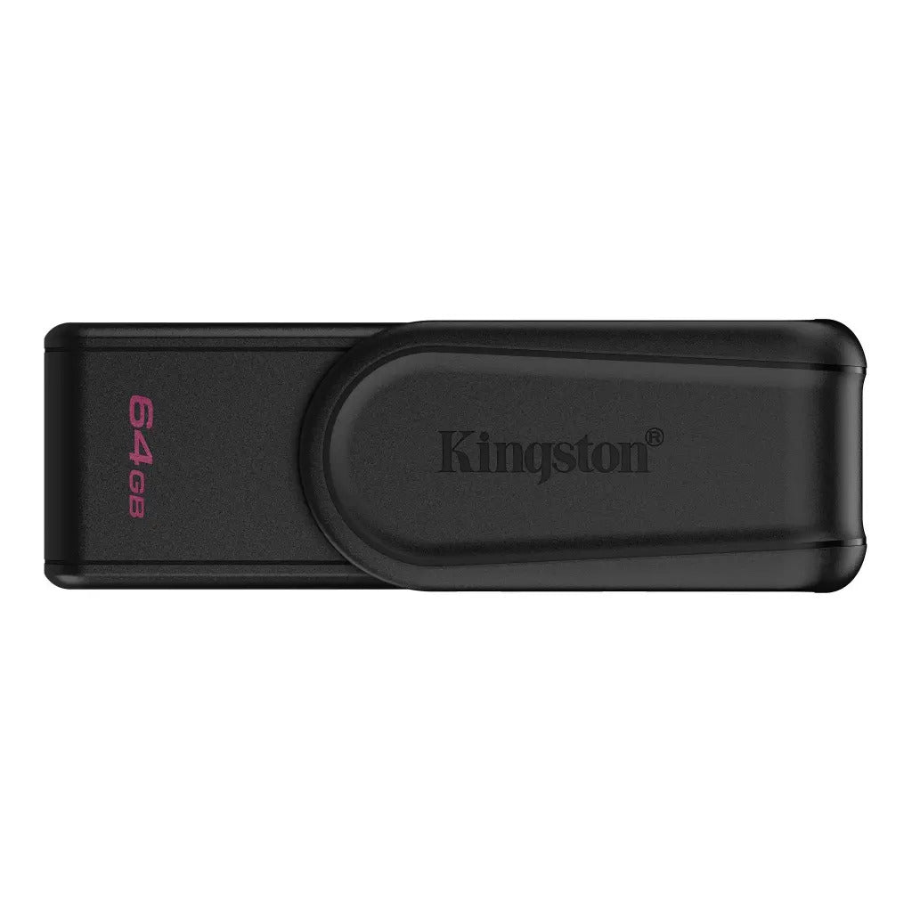 Kingston 64GB DataTraveler Exodia S USB-A 3.2 Flash Drive Black