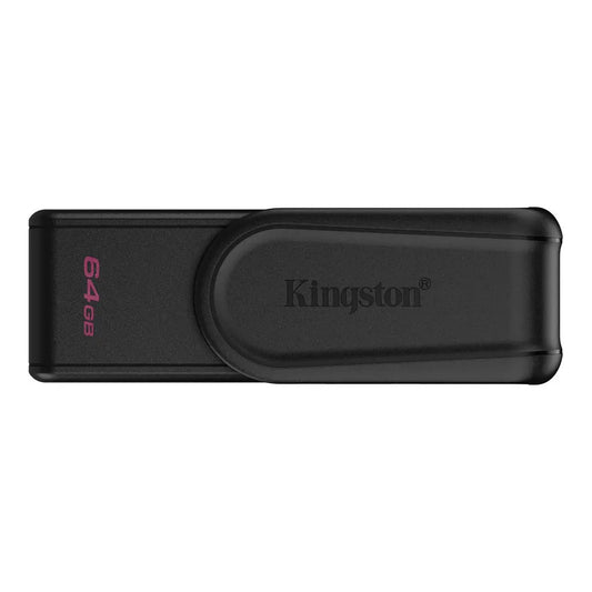 Kingston 64GB DataTraveler Exodia S USB-A 3.2 Flash Drive Black