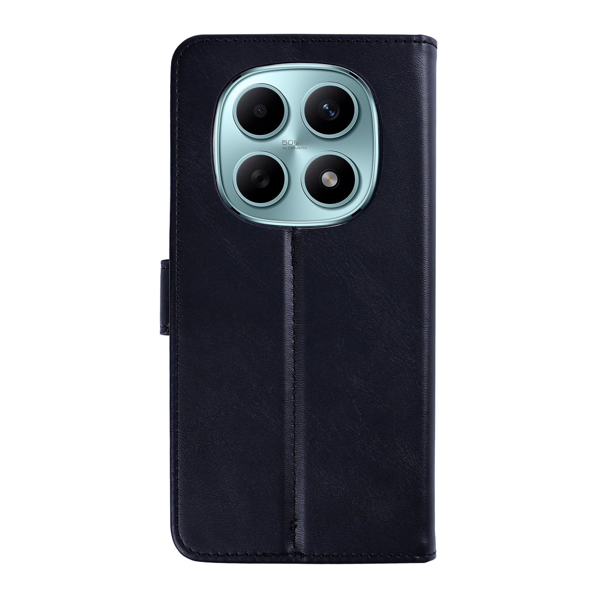 Rixus Bookcase For Xiaomi Redmi Note 15 Black