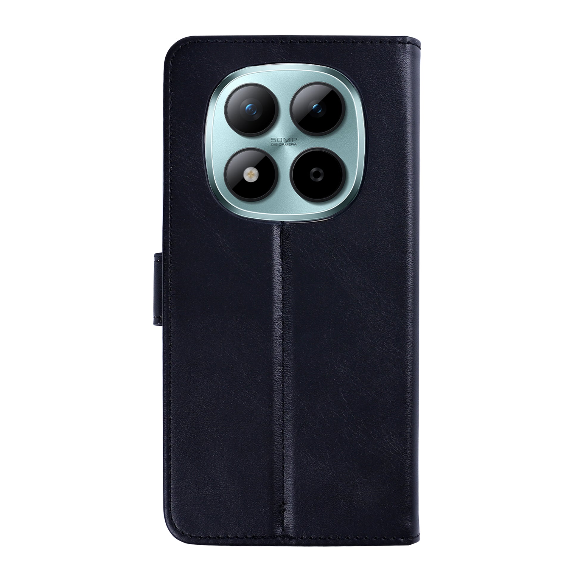 Rixus Bookcase For Xiaomi Redmi Note 15 Pro 5G Black