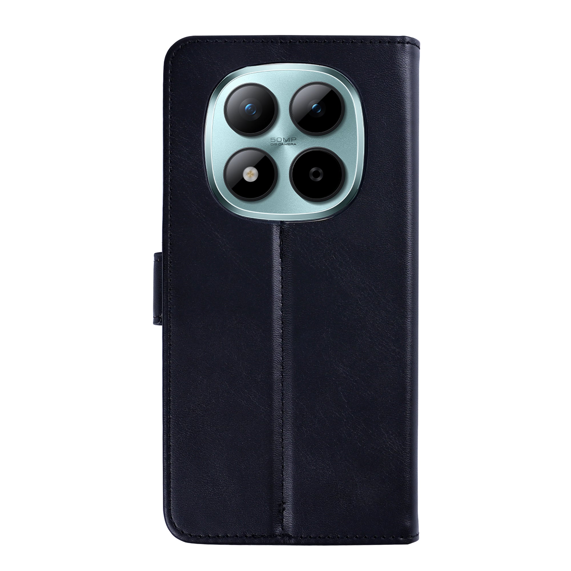 Rixus Bookcase For Xiaomi Redmi Note 15 Pro 5G Black