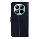 Rixus Bookcase For Xiaomi Redmi Note 15 Pro Plus Black