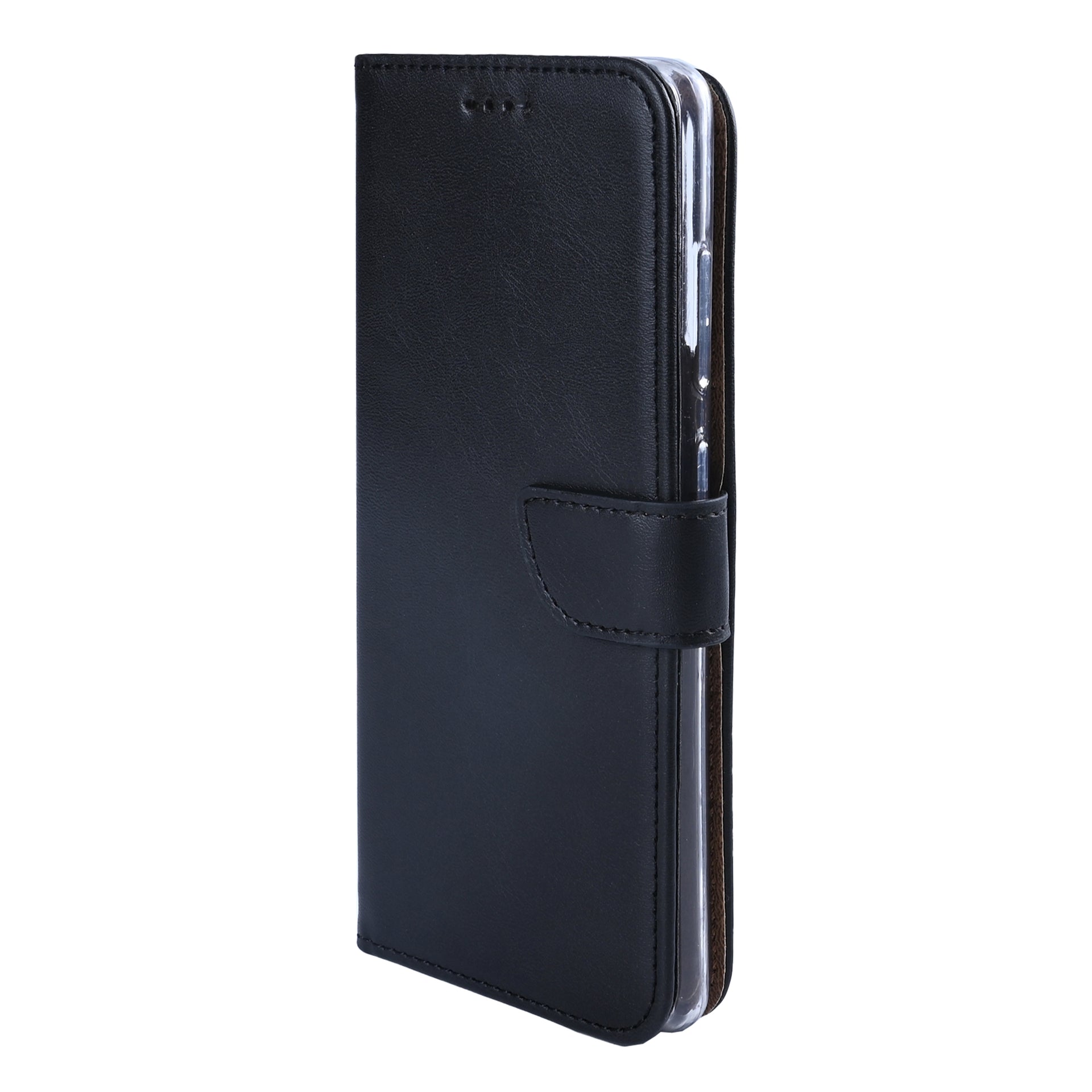 Rixus Bookcase For Xiaomi Redmi Note 15 Pro Plus Black