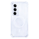 Rixus Anti-Burst Case With MagSafe Compatible For Xiaomi Redmi 15 Transparent
