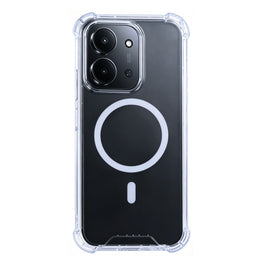 Rixus Anti-Burst Case With MagSafe Compatible For Xiaomi Redmi 15C Transparent