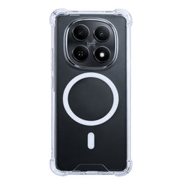 Rixus Anti-Burst Case With MagSafe Compatible For Xiaomi Redmi Note 15 Transparent