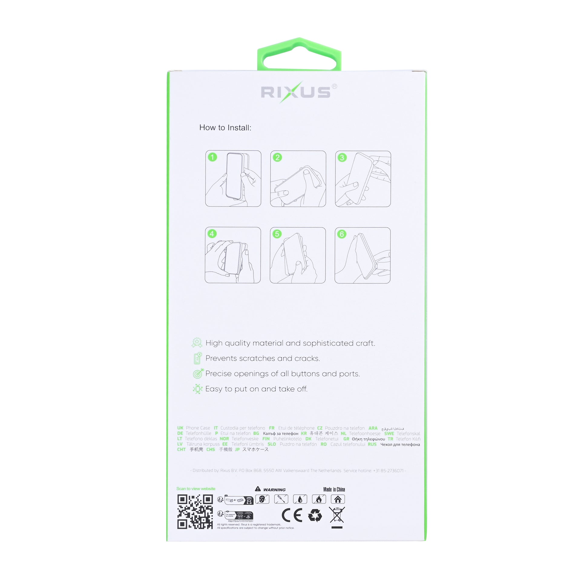 Rixus Anti-Burst Case With MagSafe Compatible For Xiaomi Redmi Note 15 Pro 5G Transparent