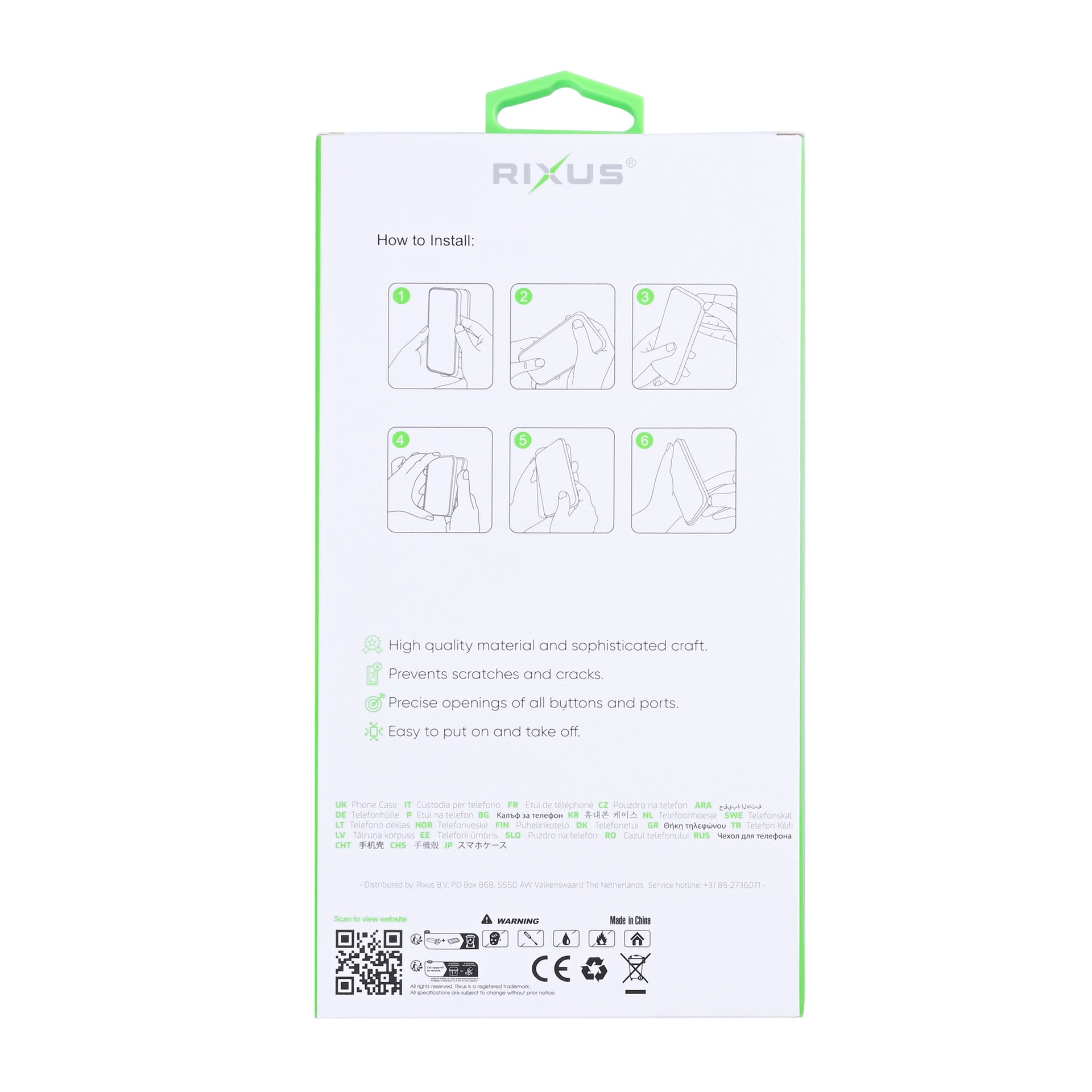 Rixus Anti-Burst Case With MagSafe Compatible For Xiaomi Redmi Note 15 Pro Plus Transparent