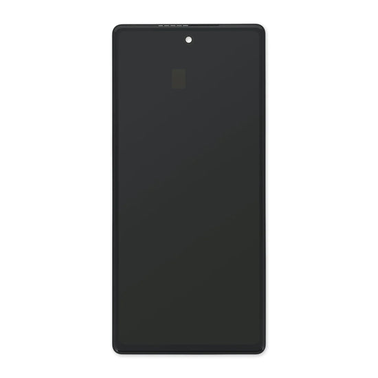Google Pixel 6a Display And Digitizer Without Frame Black Pulled