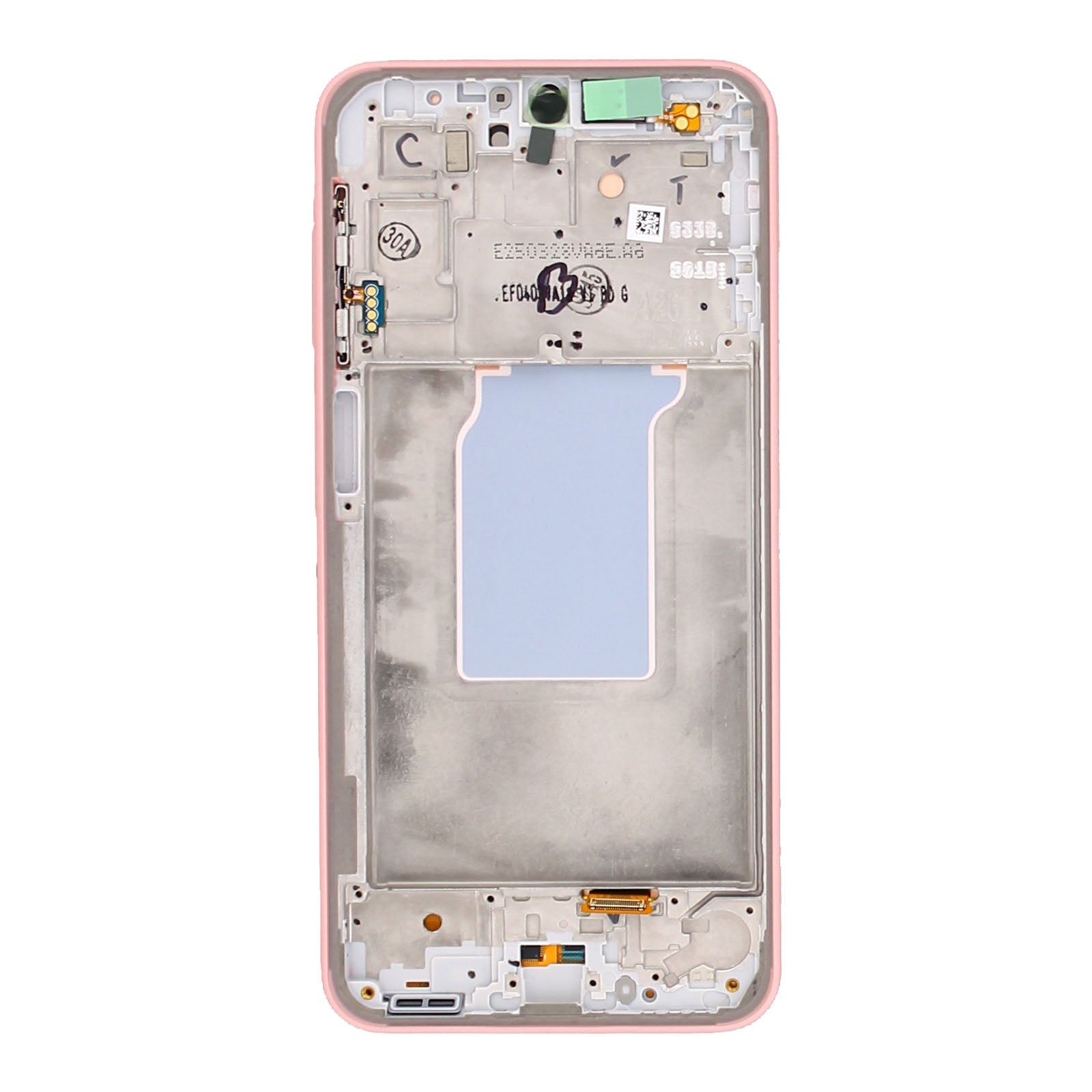 Samsung Galaxy A26 A266B Display And Digitizer With Frame Peach Pink Service Pack