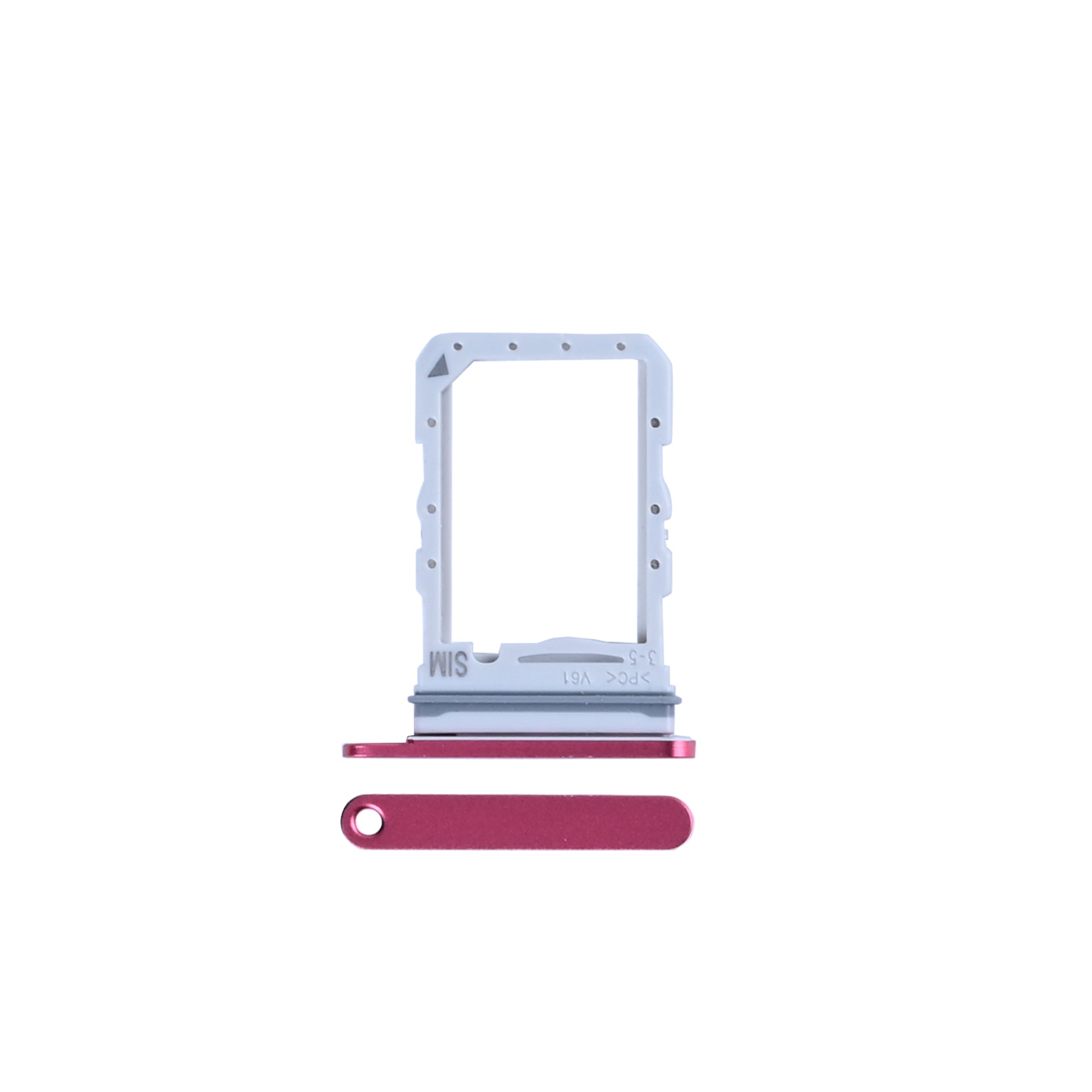 Samsung Galaxy Z Flip7 F766B Sim Card Holder Coral Red OEM
