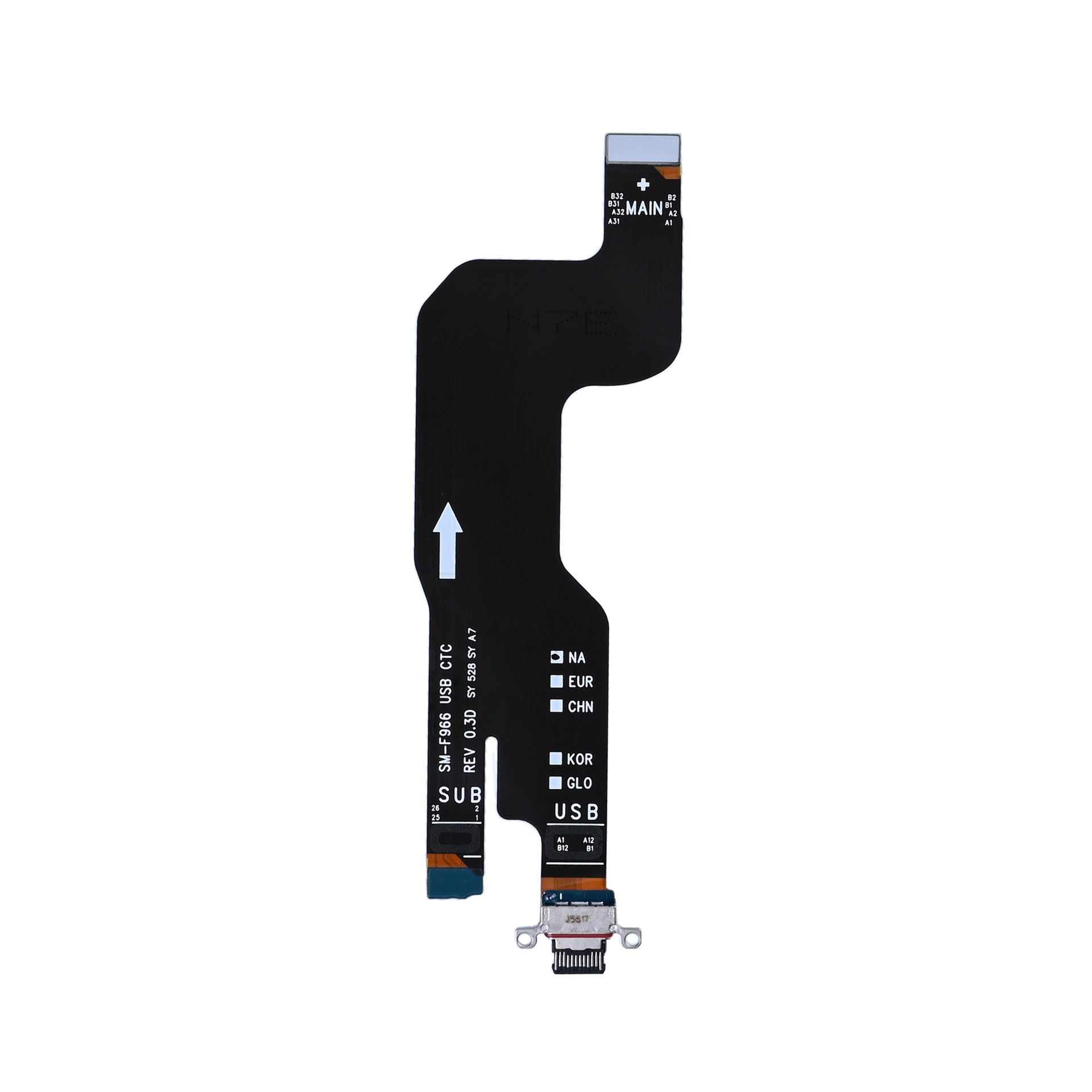 Samsung Galaxy Z Fold7 F966B System Charging Flex OEM