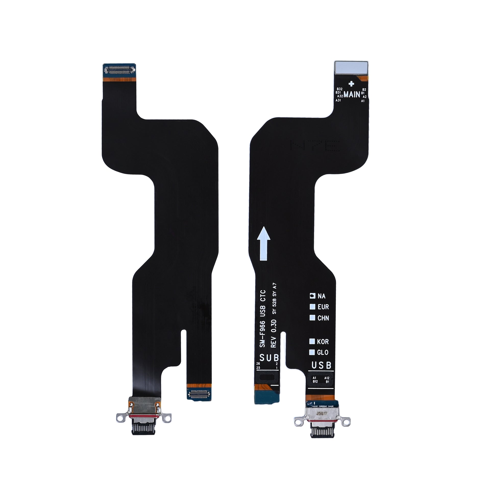 Samsung Galaxy Z Fold7 F966B System Charging Flex OEM