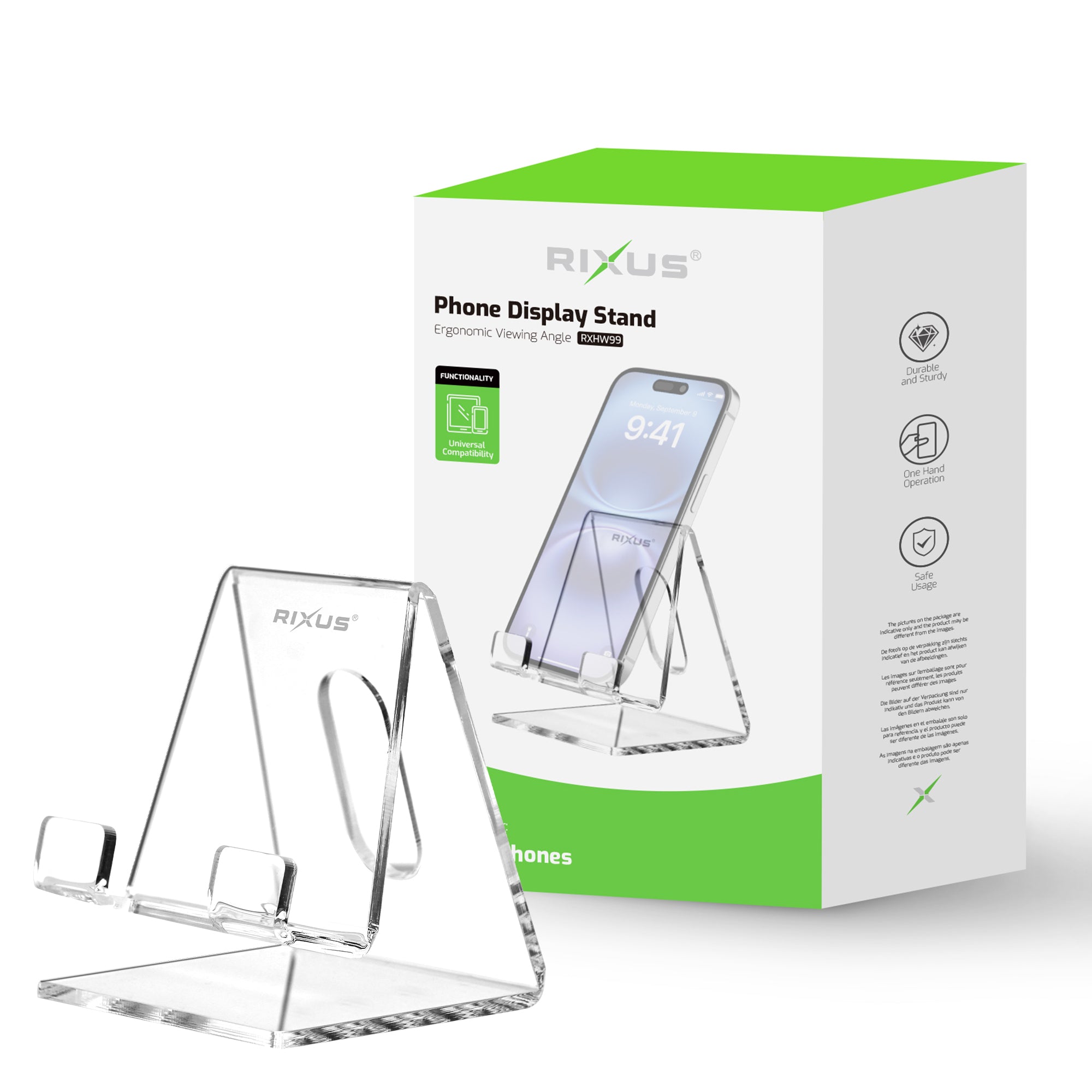 Rixus RXHW99 Phone Display Stand