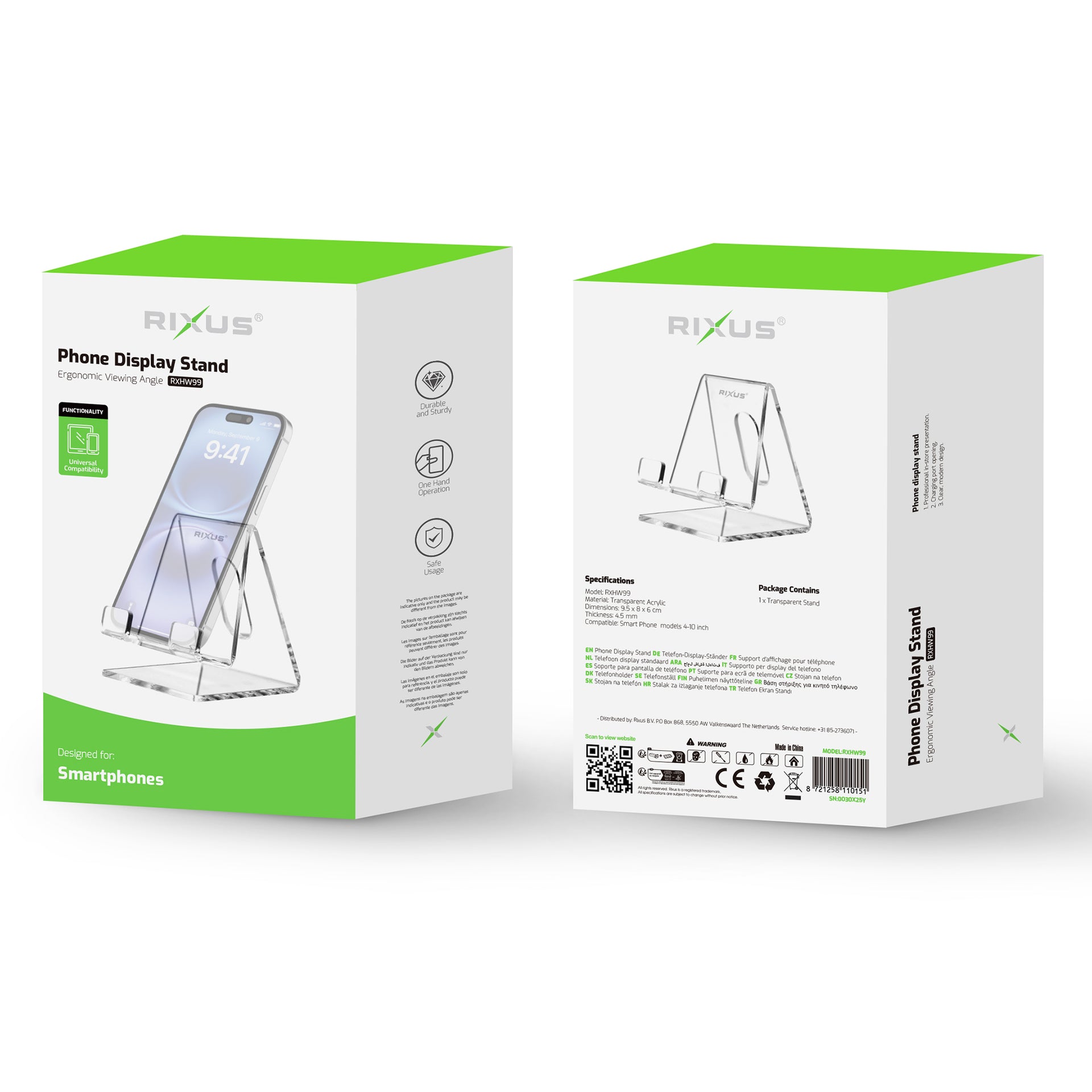 Rixus RXHW99 Phone Display Stand