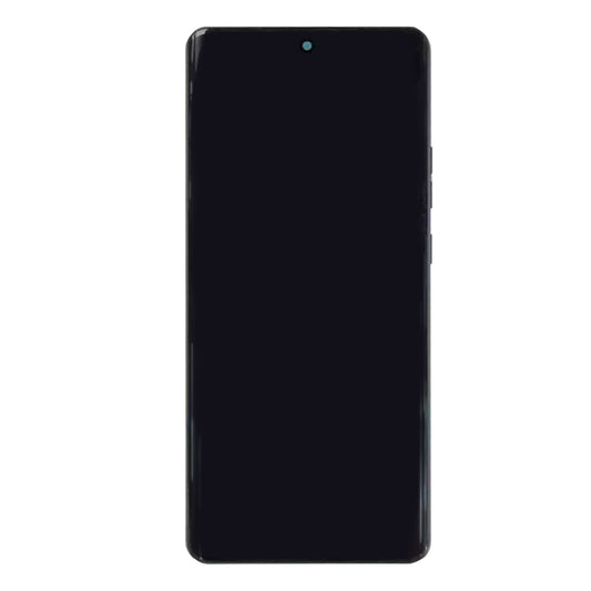 Motorola Edge 50 Pro Display And Digitizer With Frame Black Beauty OEM