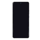 Motorola Edge 50 Pro Display And Digitizer With Frame Black Beauty OEM