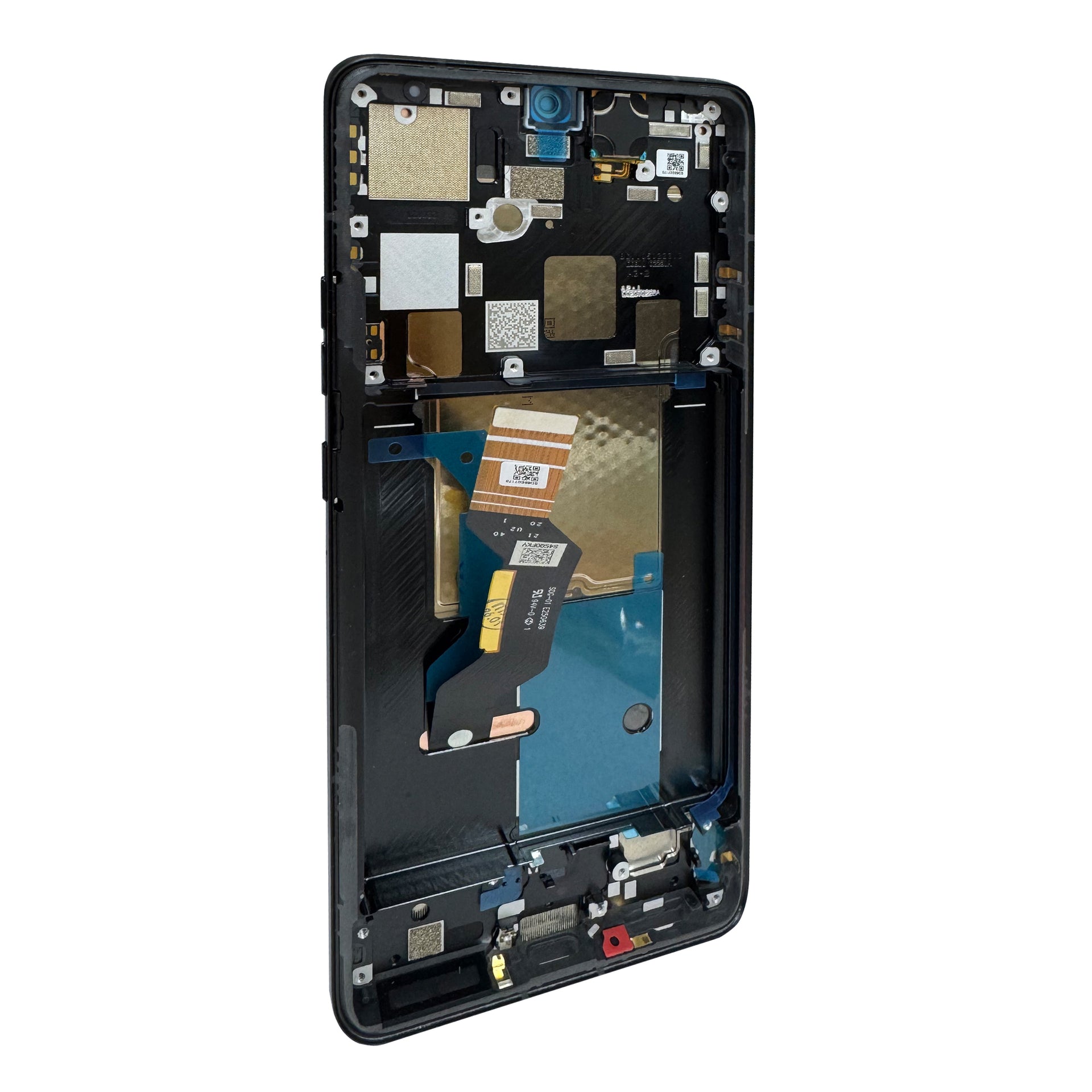 Motorola Edge 50 Pro Display And Digitizer With Frame Black Beauty OEM