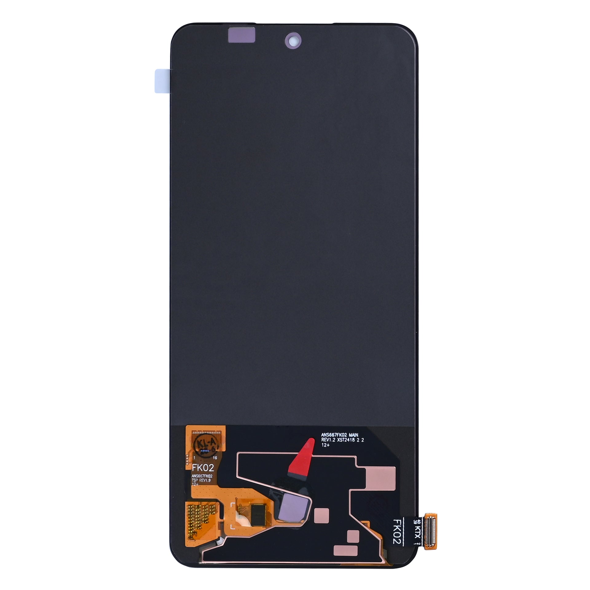 Realme 12 Plus Display And Digitizer Without Frame Black OEM