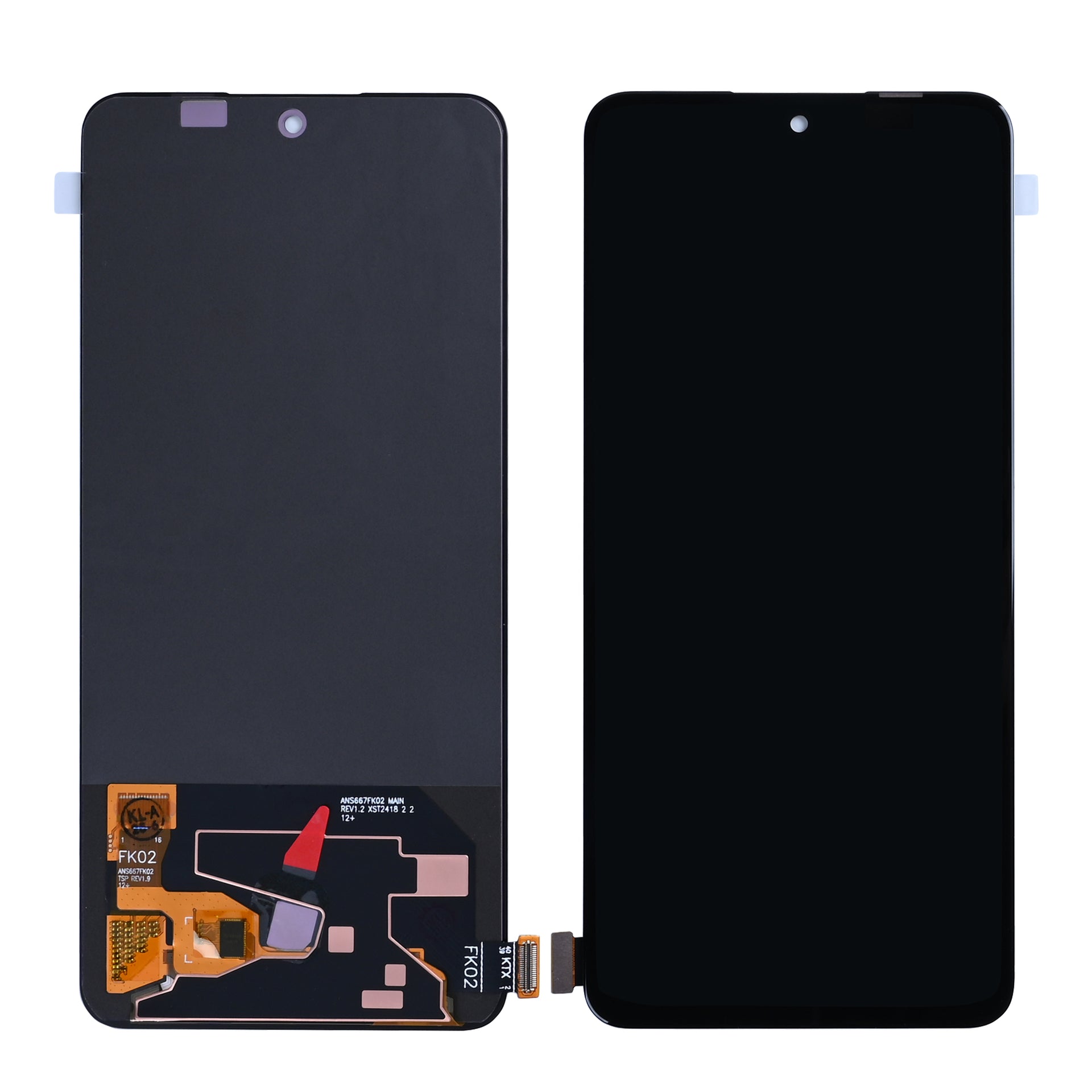Realme 12 Plus Display And Digitizer Without Frame Black OEM