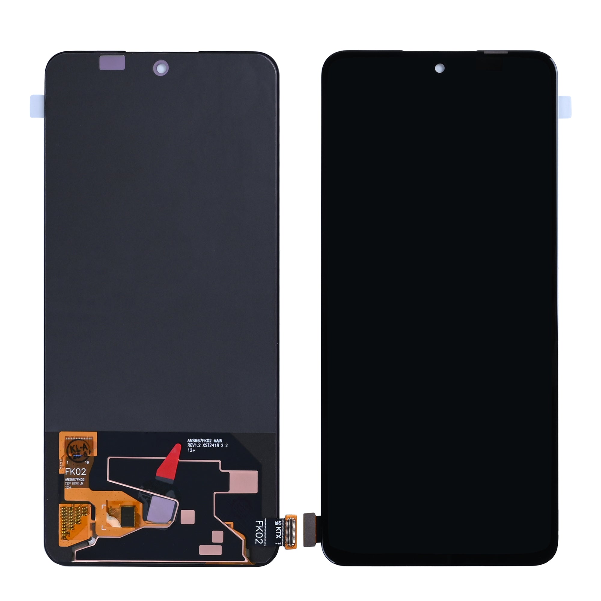 Realme 12 Plus Display And Digitizer Without Frame Black OEM