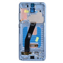 Samsung Galaxy S20 4G G980F Display And Digitizer With Frame Blue Soft-OLED 