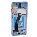 Samsung Galaxy S20 4G G980F Display And Digitizer With Frame Blue Soft-OLED 
