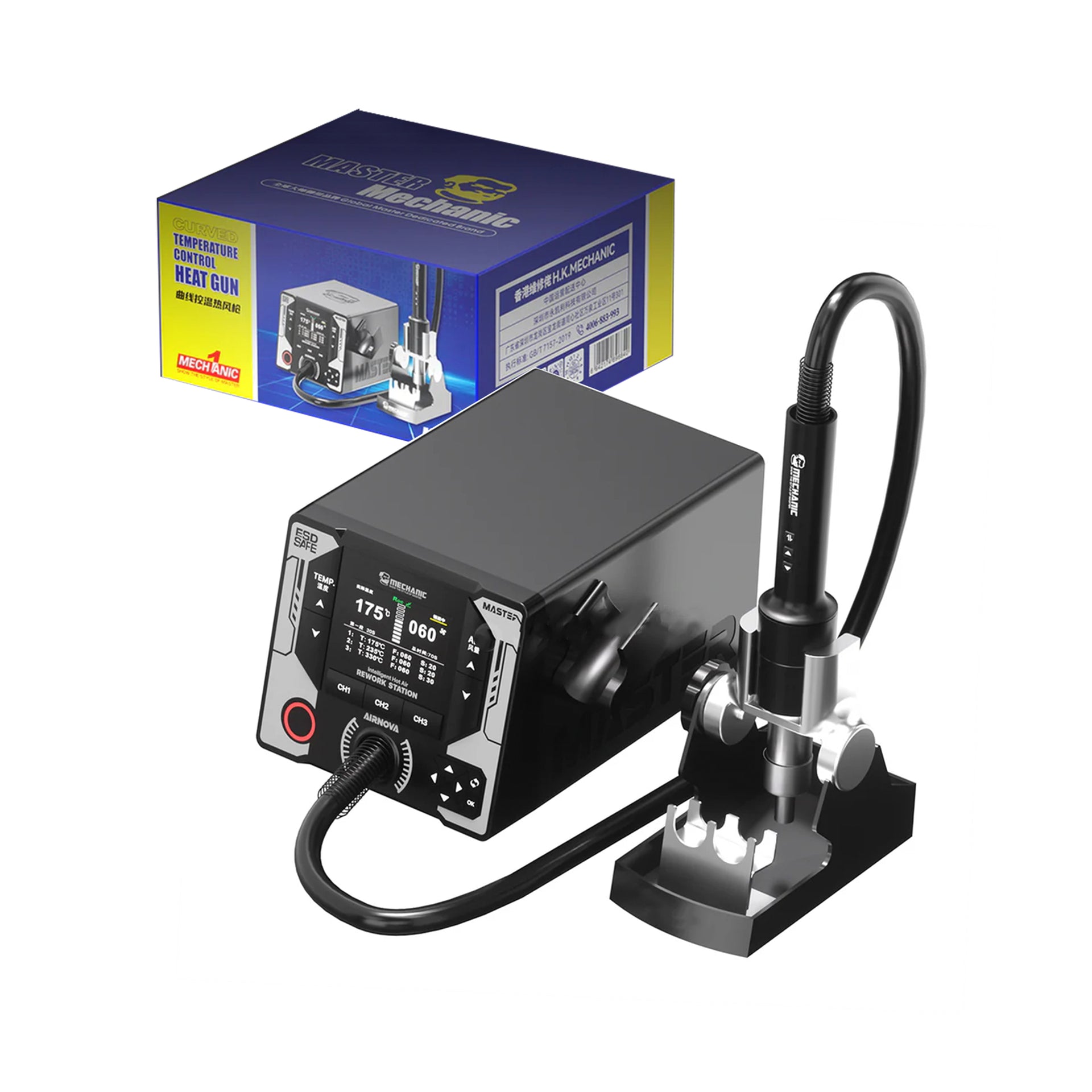 MECHANIC AIRNOVA 1200W Hot Air Rework Station For Phone Repair