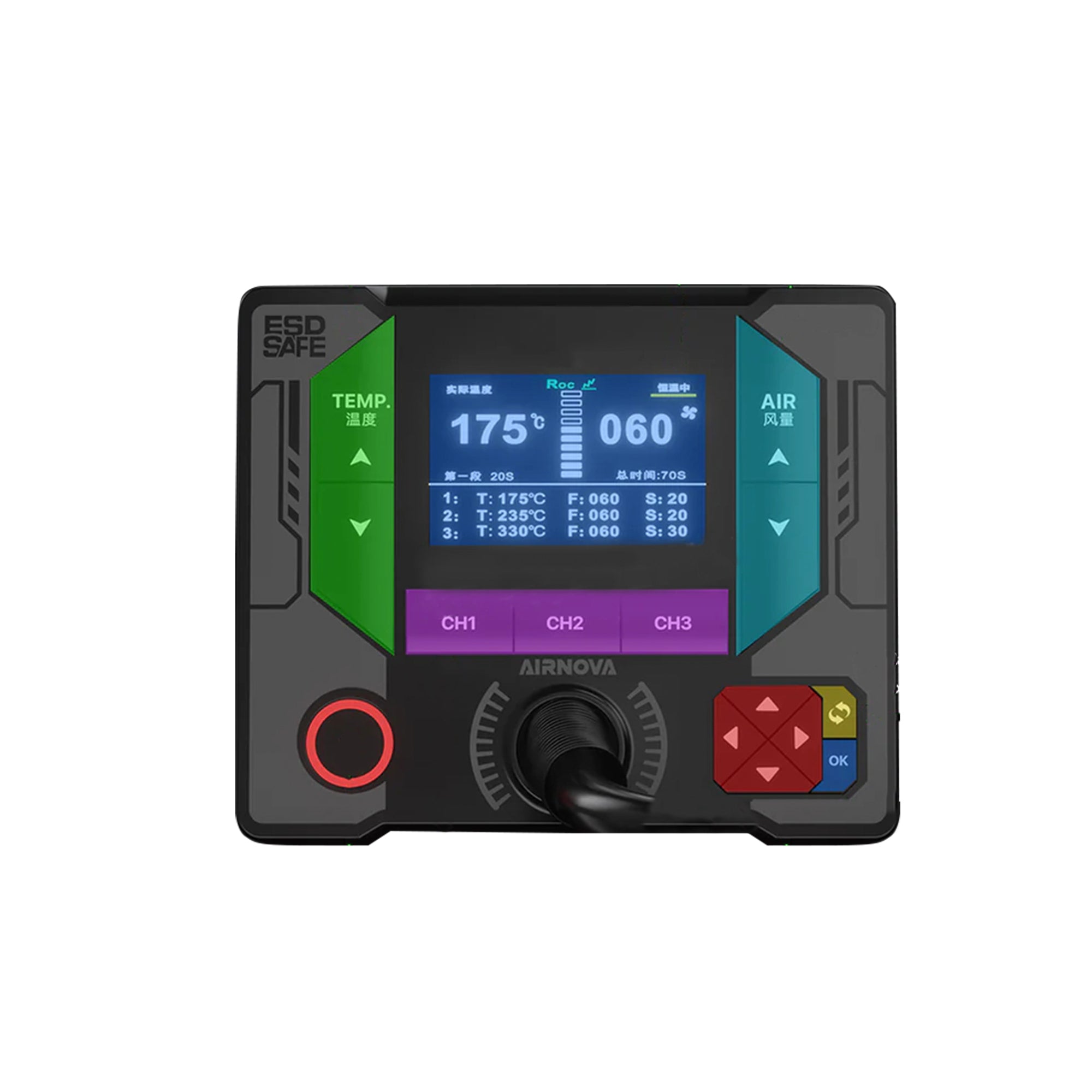 MECHANIC AIRNOVA 1200W Hot Air Rework Station For Phone Repair