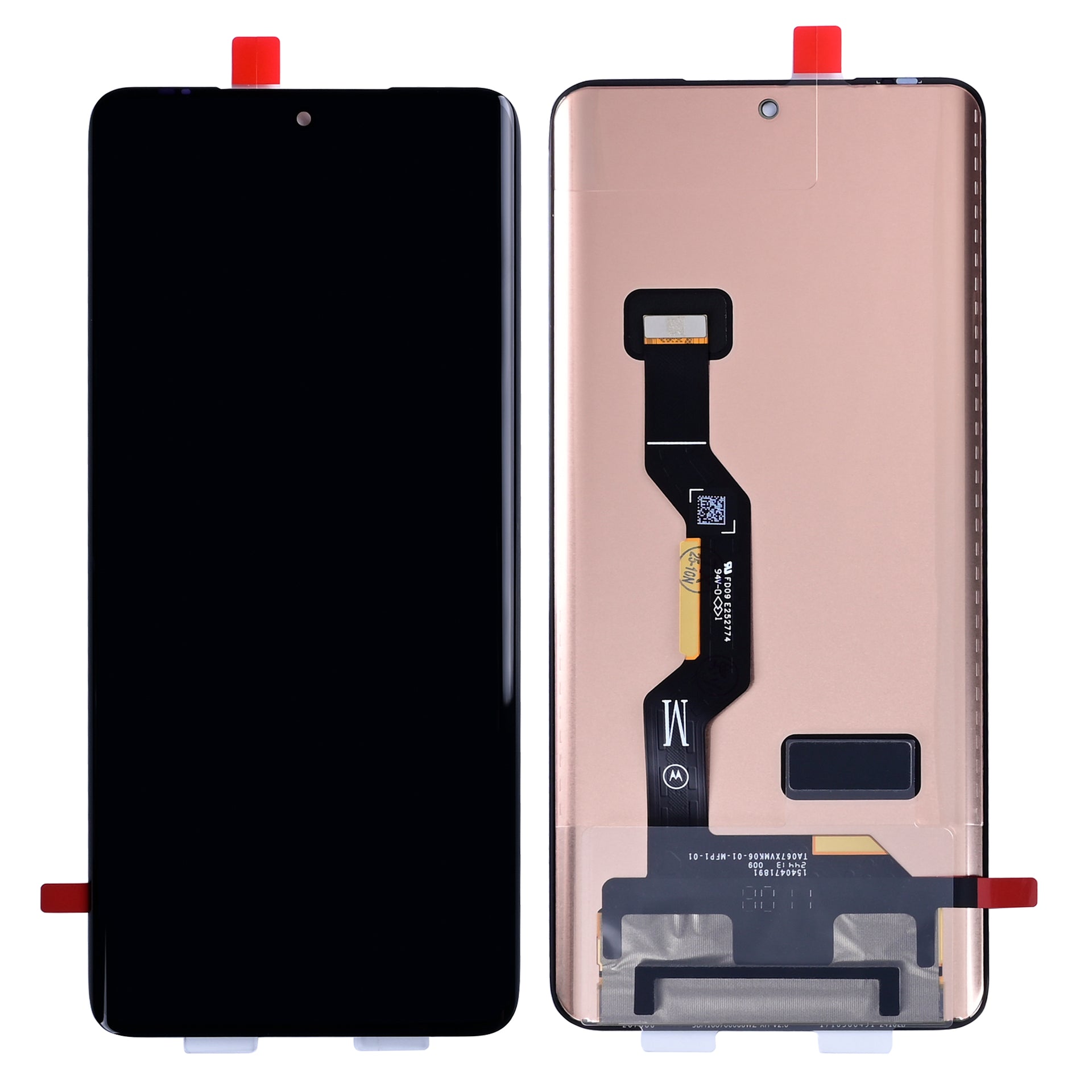 Motorola Edge 50, Edge 50 Pro Display And Digitizer Without Frame Black OEM