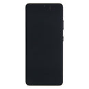 Samsung Galaxy S21 Ultra 5G G998B Display And Digitizer With Frame Phantom Black Pre-Assembled