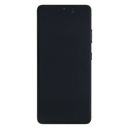 Samsung Galaxy S21 Ultra 5G G998B Display And Digitizer With Frame Phantom Black Pre-Assembled