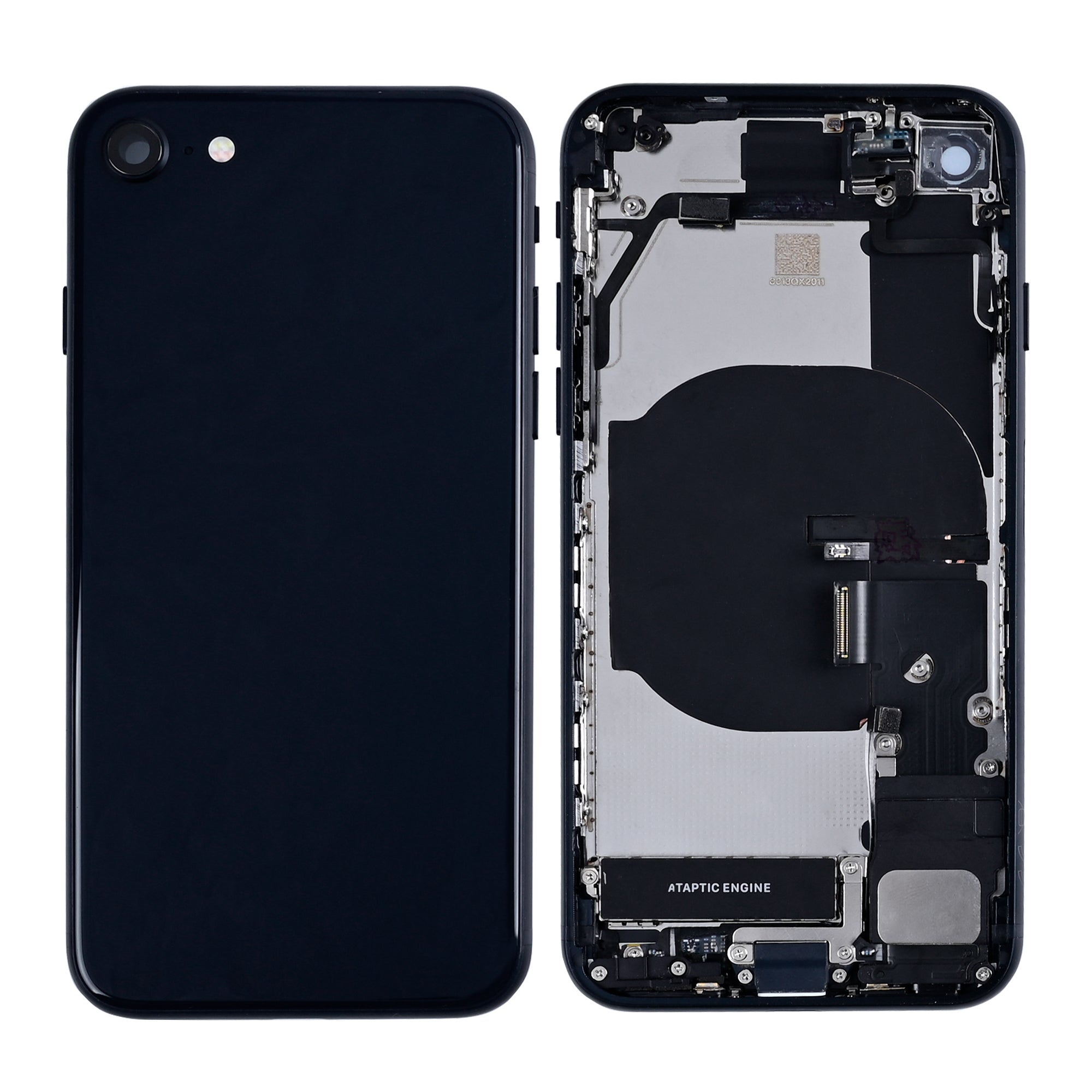 For Apple iPhone SE (2022) Housing With Small Parts Midnight OEM