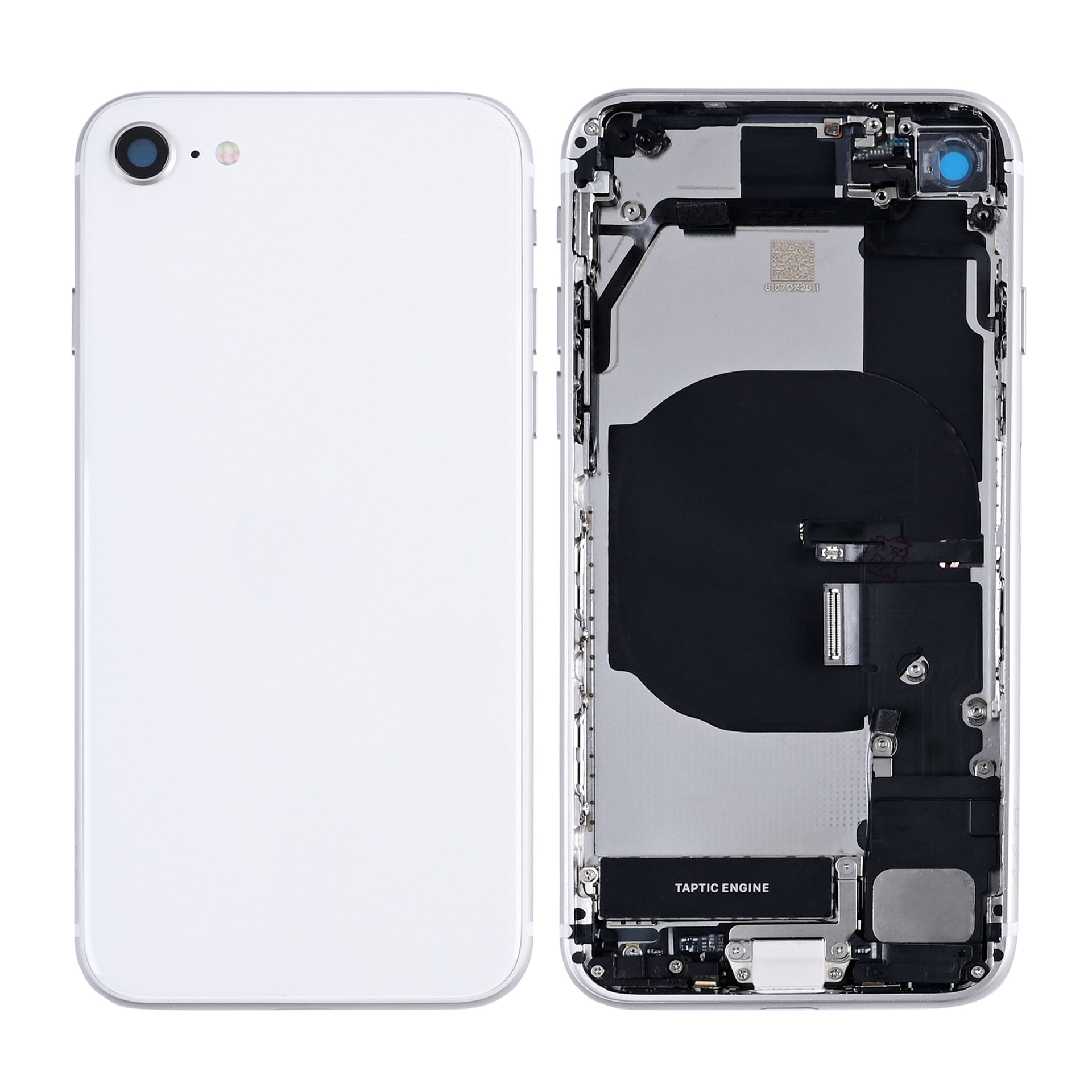 For Apple iPhone SE (2022) Housing With Small Parts Starlight OEM