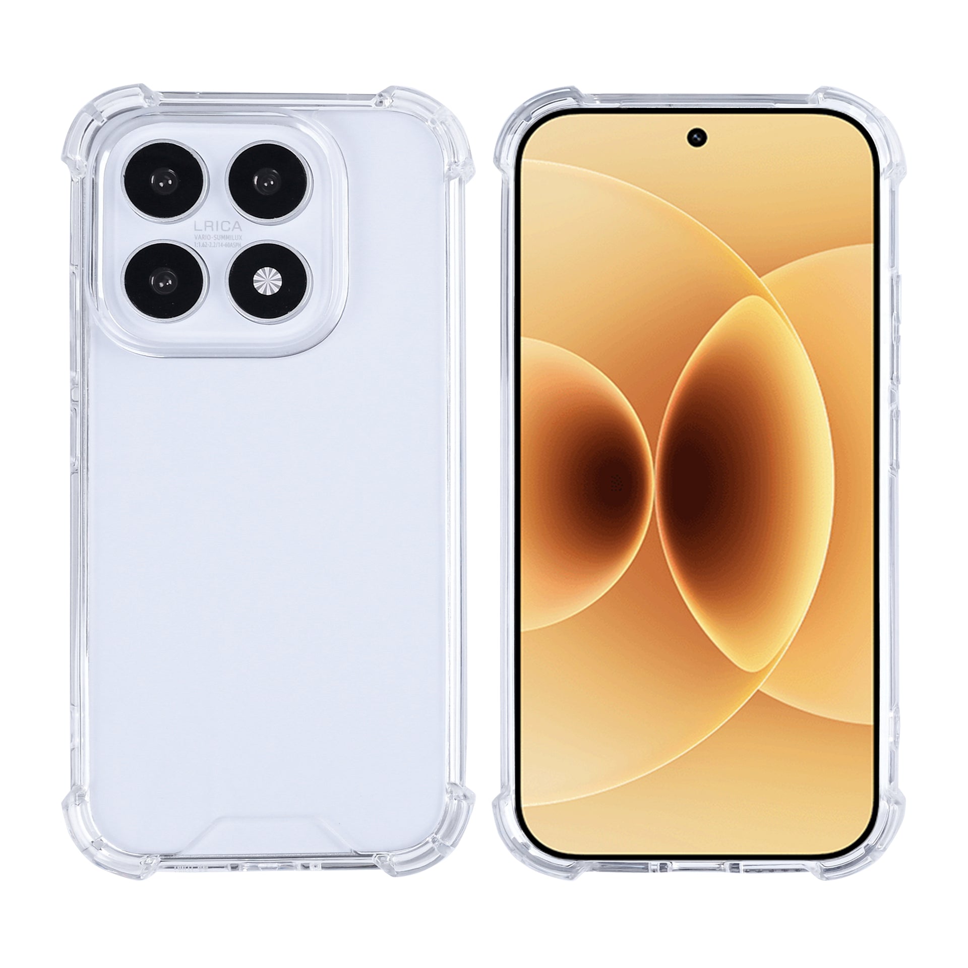 Rixus Anti-Burst Case For Xiaomi 17 Transparent