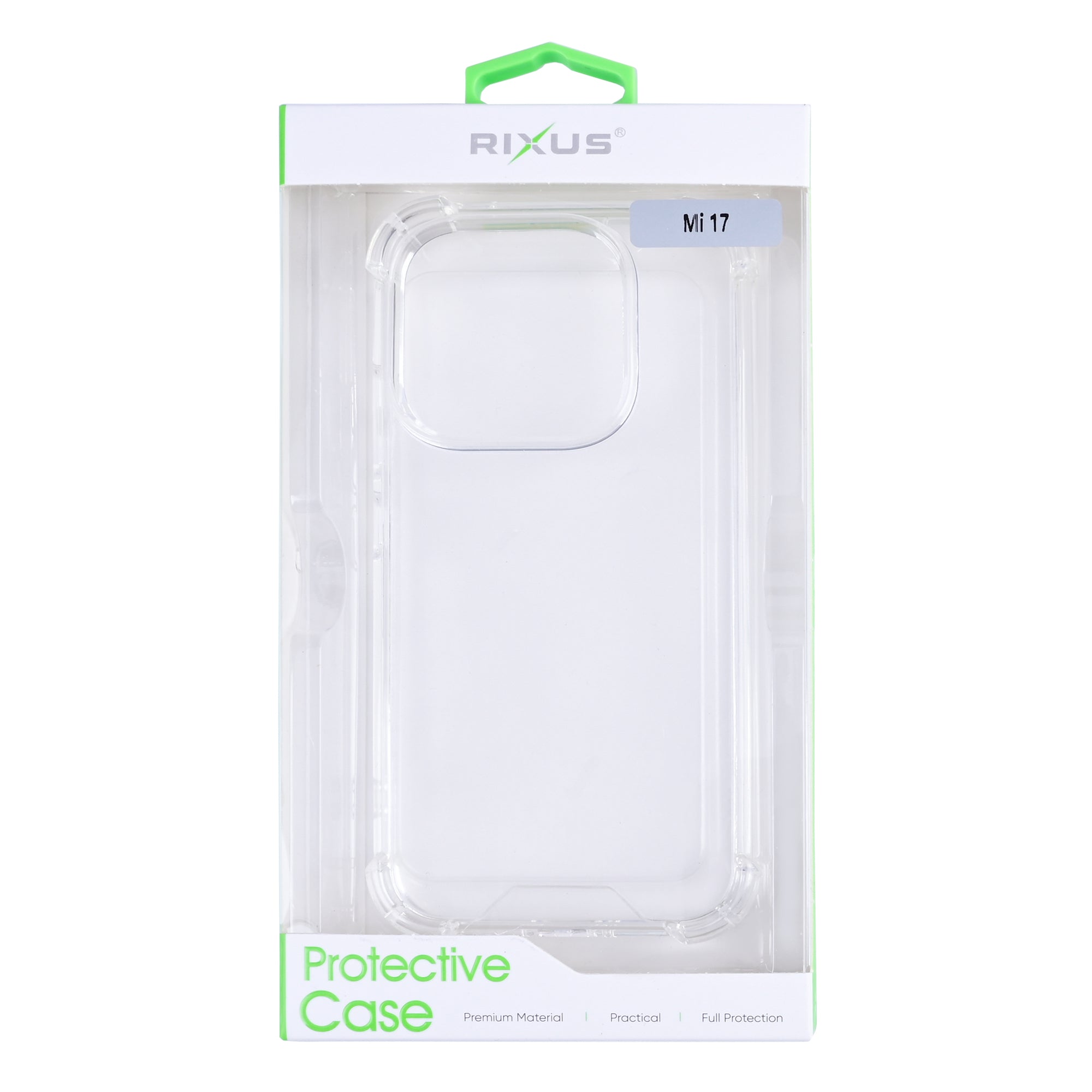 Rixus Anti-Burst Case For Xiaomi 17 Transparent