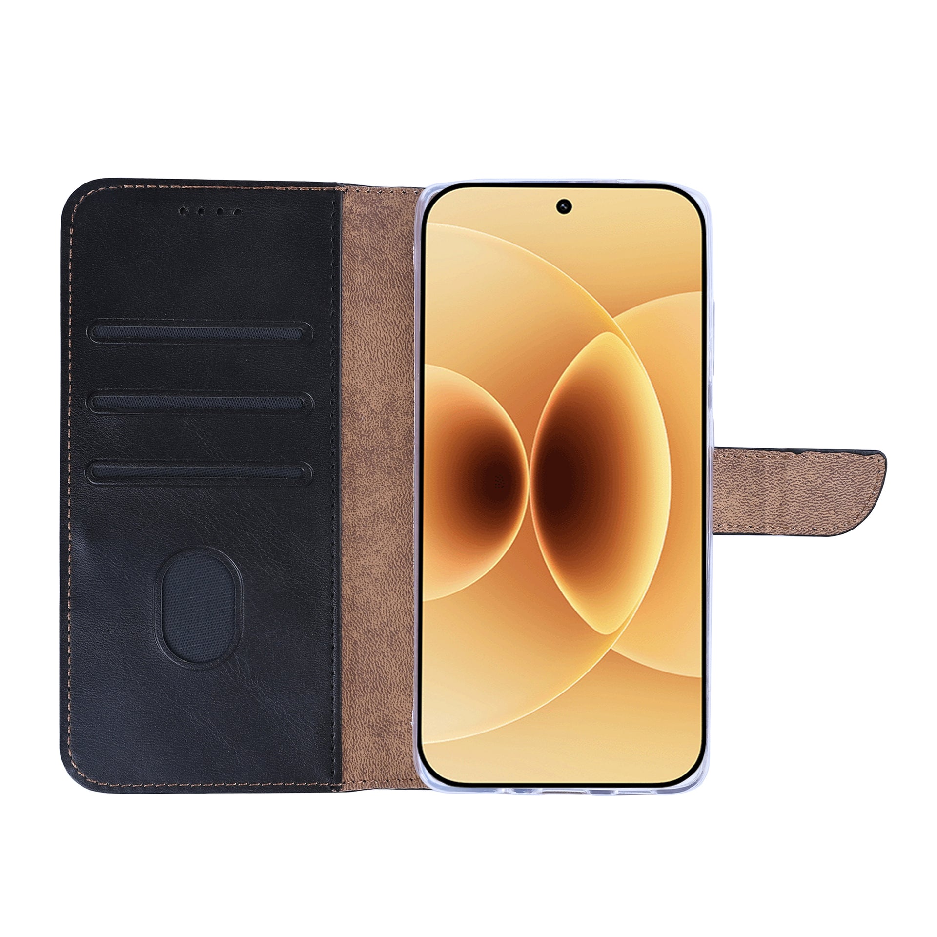 Rixus Bookcase For Xiaomi 17 Black