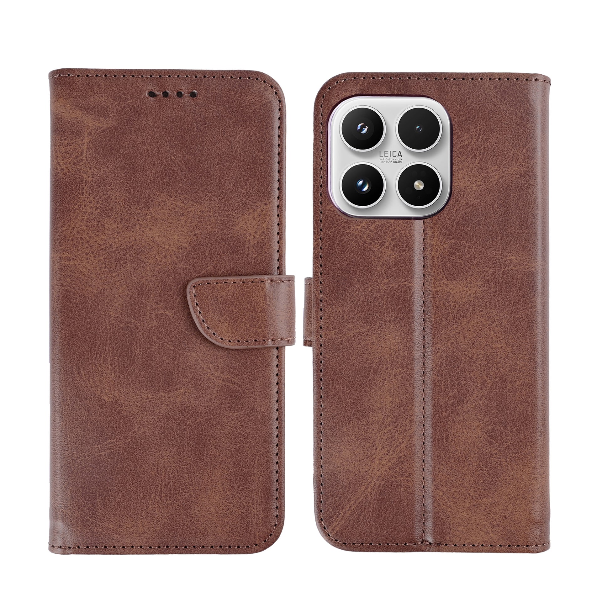 Rixus Bookcase For Xiaomi 17 Brown