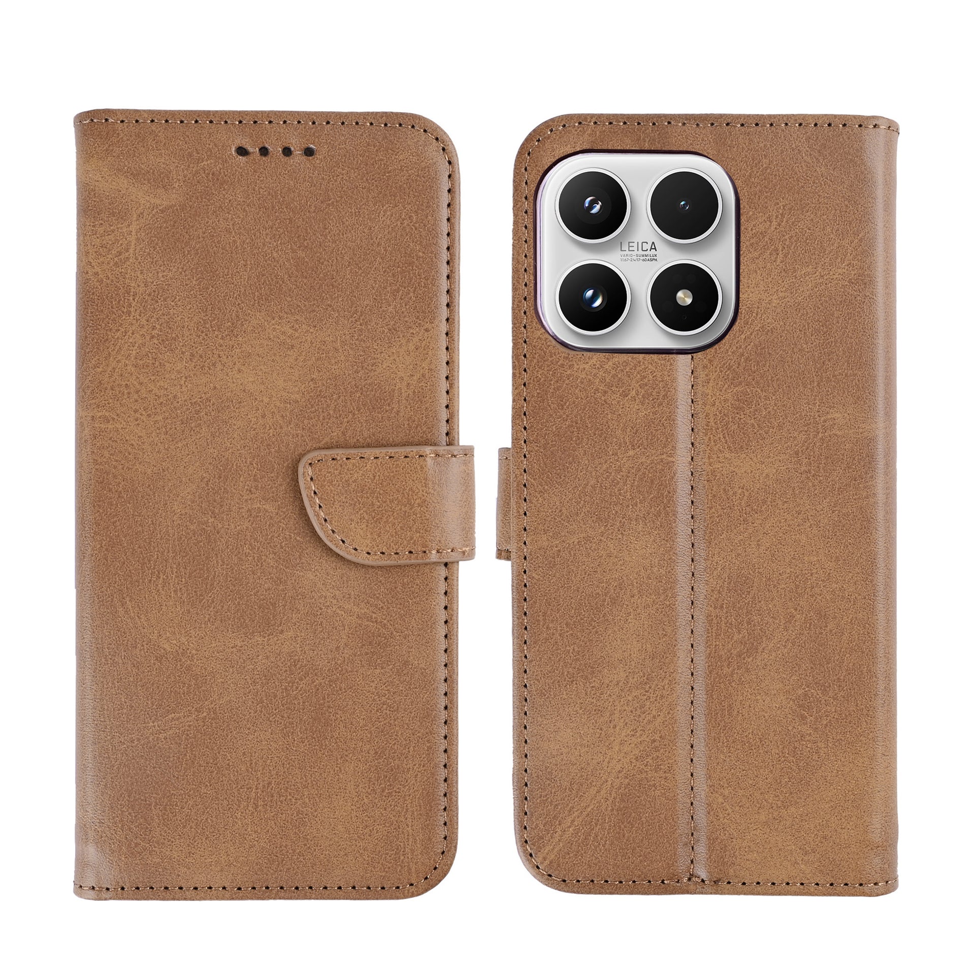 Rixus Bookcase For Xiaomi 17 Light Brown