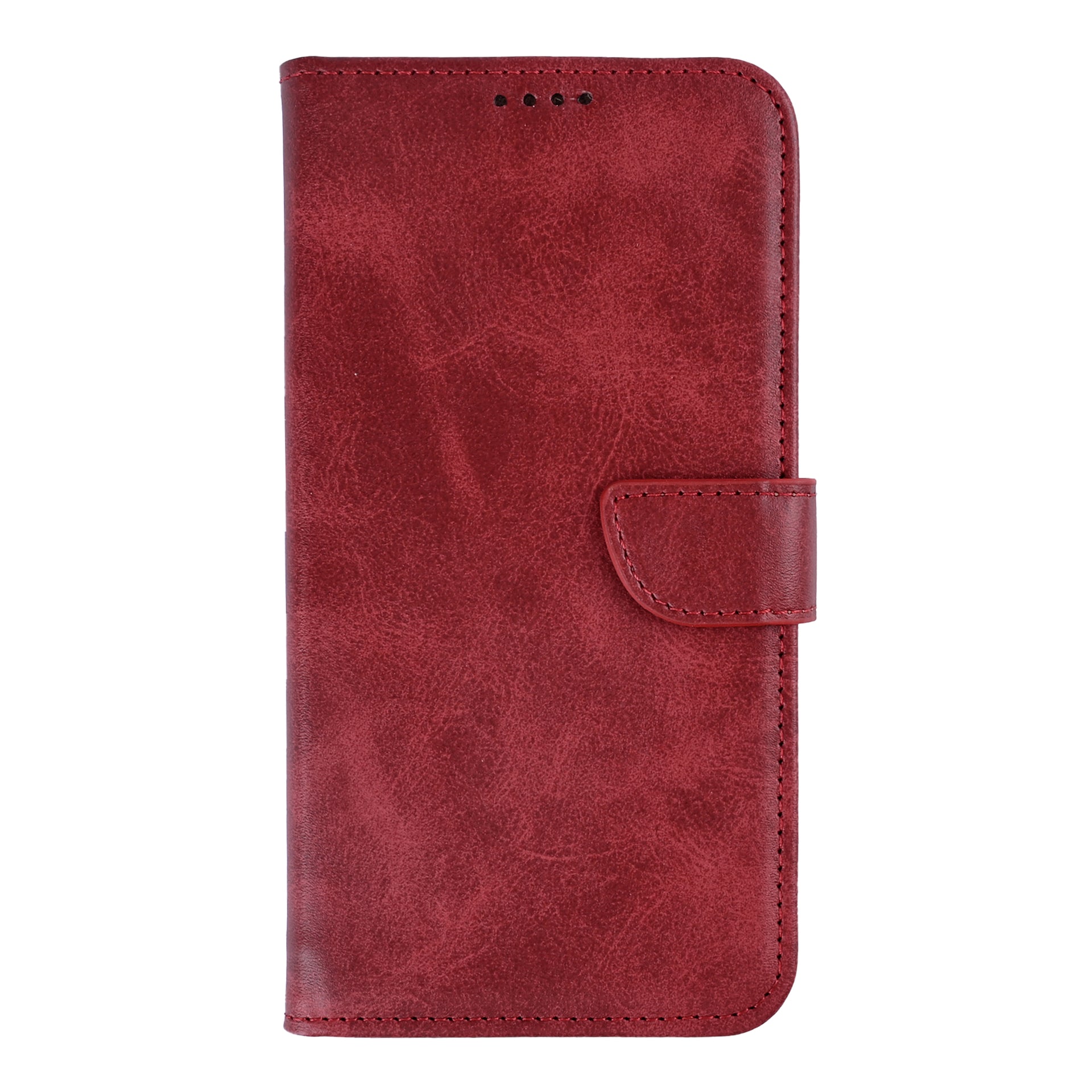 Rixus Bookcase For Xiaomi 17 Dark Red