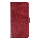 Rixus Bookcase For Xiaomi 17 Dark Red