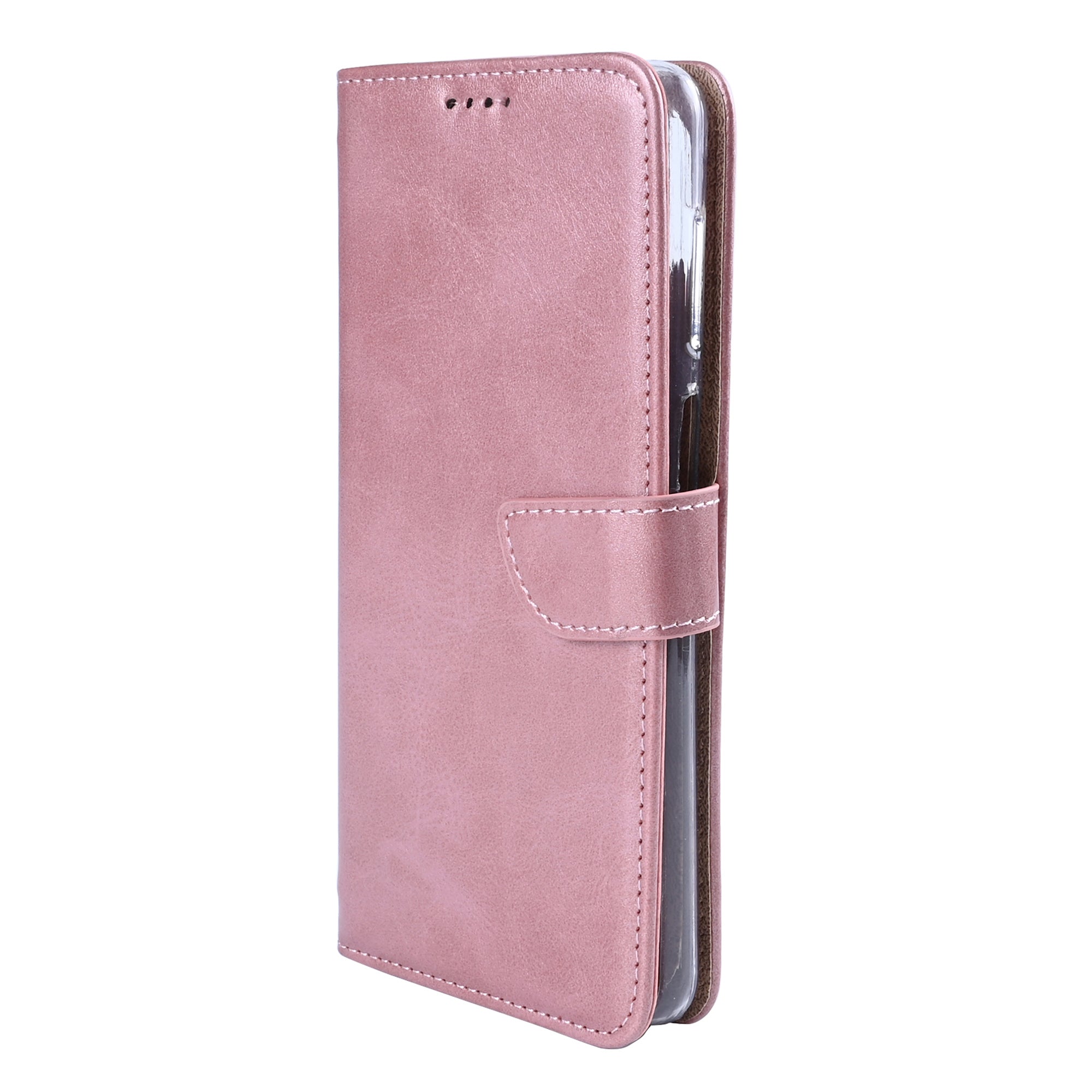 Rixus Bookcase For Xiaomi 17 Pink