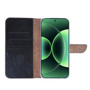Rixus Bookcase For Xiaomi 17 Pro Black