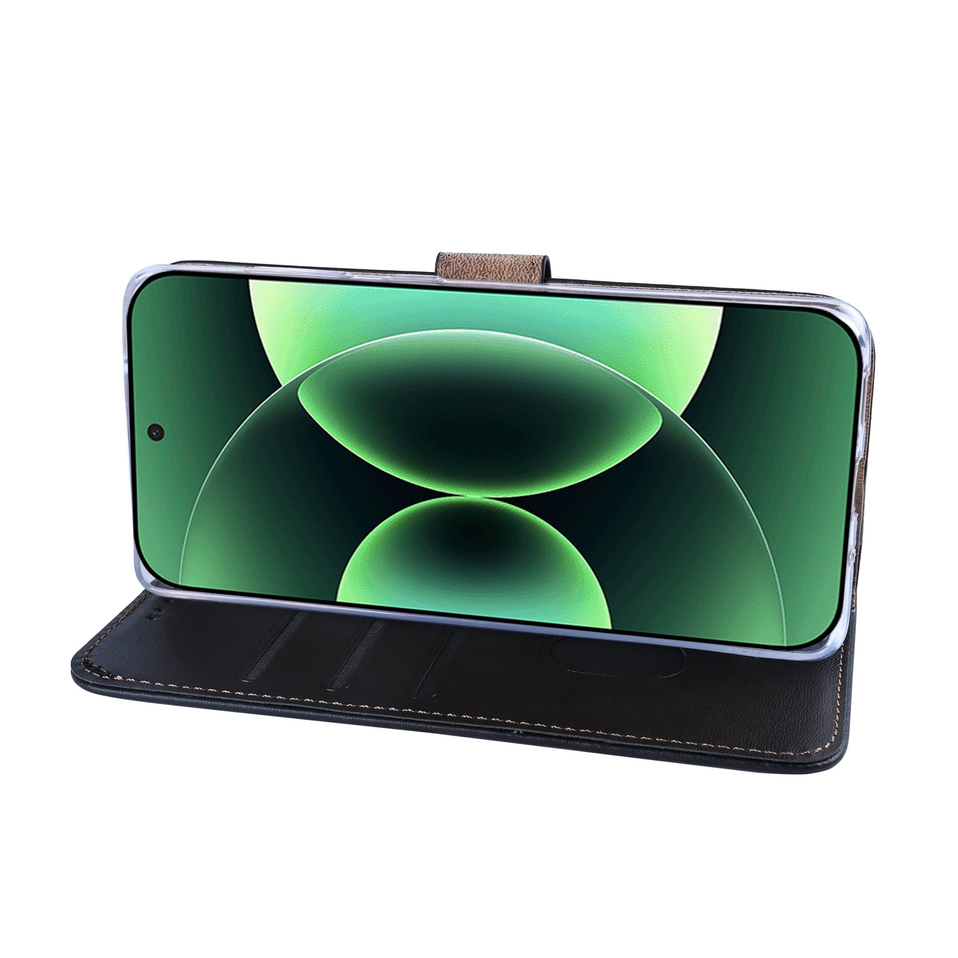 Rixus Bookcase For Xiaomi 17 Pro Black