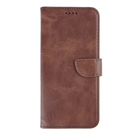 Rixus Bookcase For Xiaomi 17 Pro Brown