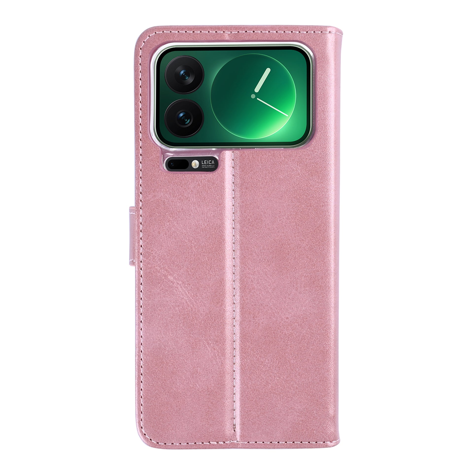 Rixus Bookcase For Xiaomi 17 Pro Pink